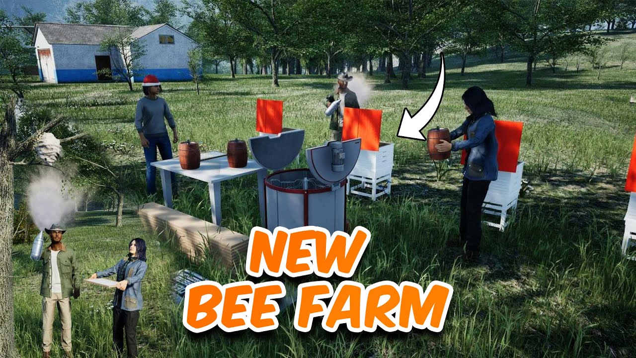 NEW HONEY BEE FARM | RANCH SIMULATOR MALAYALAM | @rgrgamingop