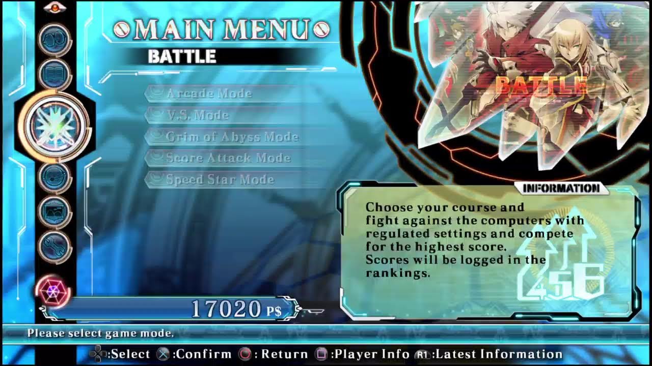 blazblue centralfiction