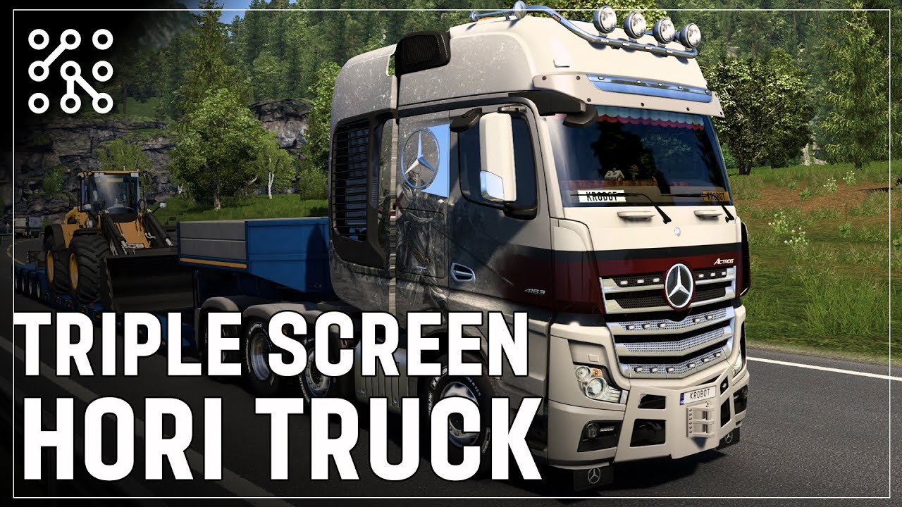 NOrské jeskyně s volantem HORI TRUCK | Euro Truck Simulator 2 | kROBOT