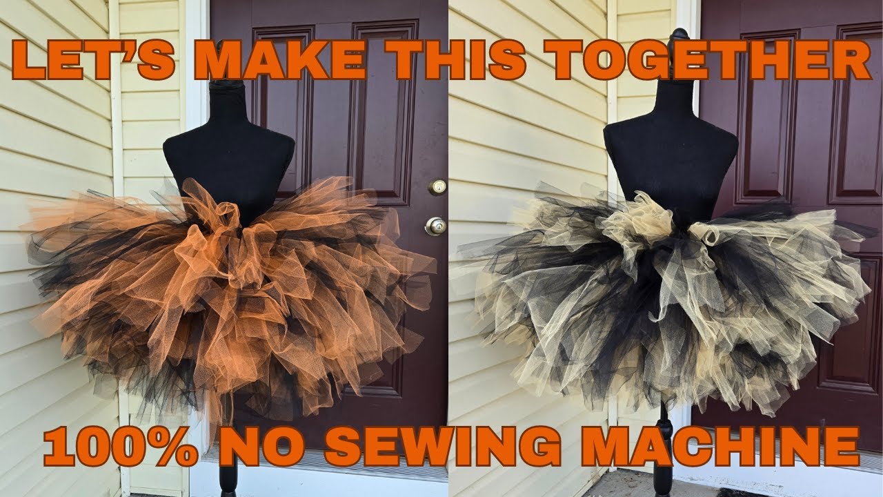 LET'S MAKE THIS ADULT TUTU WITHOUT SEWING MACHINE / HANDMADE TUTU / DIY / LALACREATIVEDESIGNS