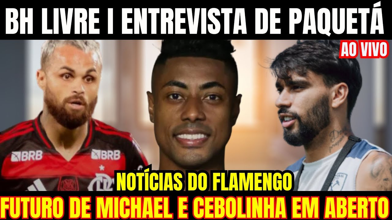FLAMENGO TREINA PARA DEFINIR O TIME CONTRA O SPORT I SITUA&Ccedil;&Atilde;O DE MICHAEL E CEBOLINHA I BH E PAQUET&Aacute;
