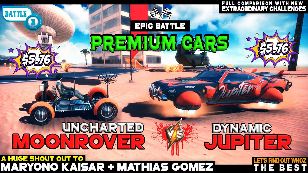 OFF THE ROAD MOONROVER VS JUPITER | PREMIUM CARS INFINITE OPENWORLD DRIVING OTR  ANDROID GAMEPLAY HD