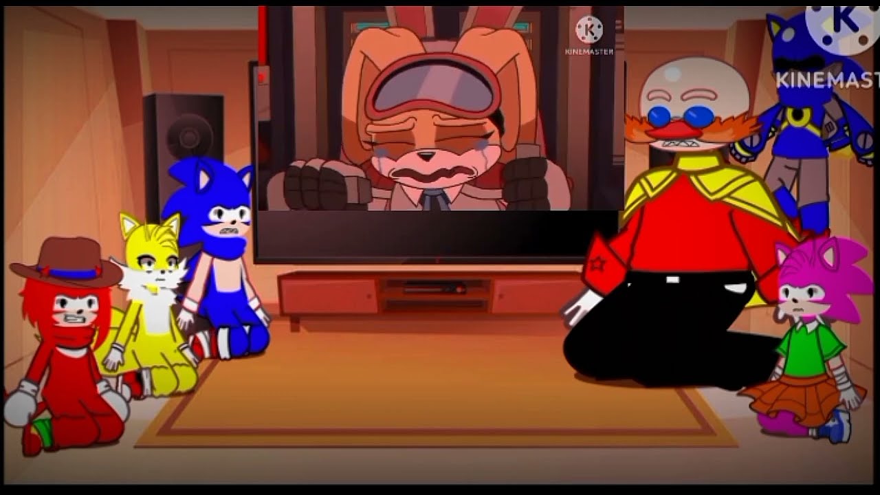 sonic classic react to There's Something About Knuckles (Part 6 7 8 9