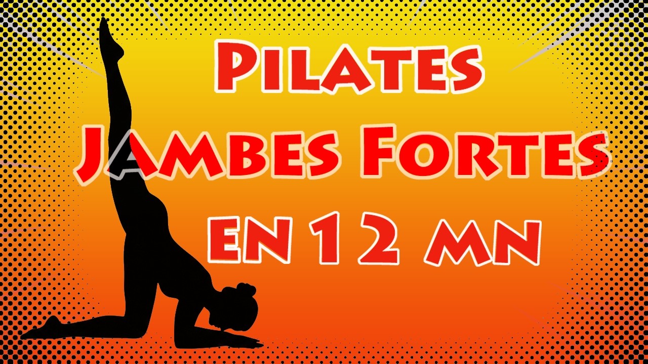 Pilates  Routine Jambes Sculptées + Abdos en Béton + Cardio. : 12 min .