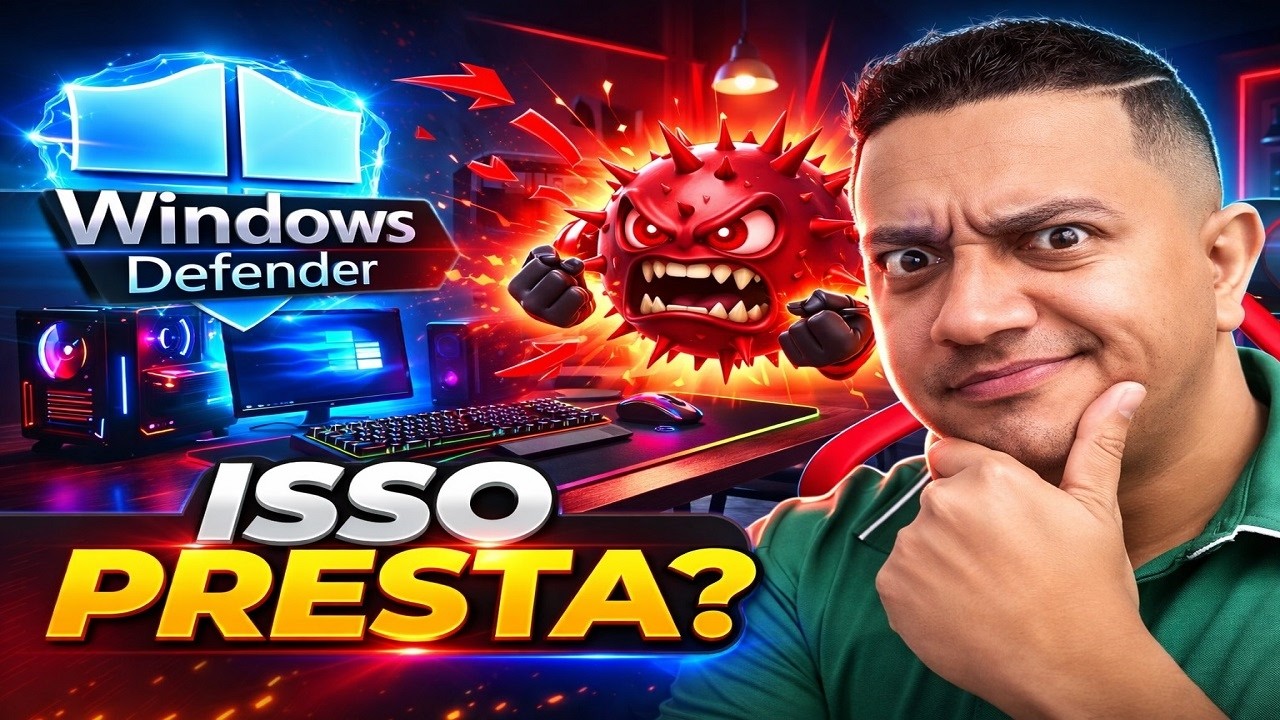Nunca mais compre antivírus! Windows Defender do Windows parece até piada!