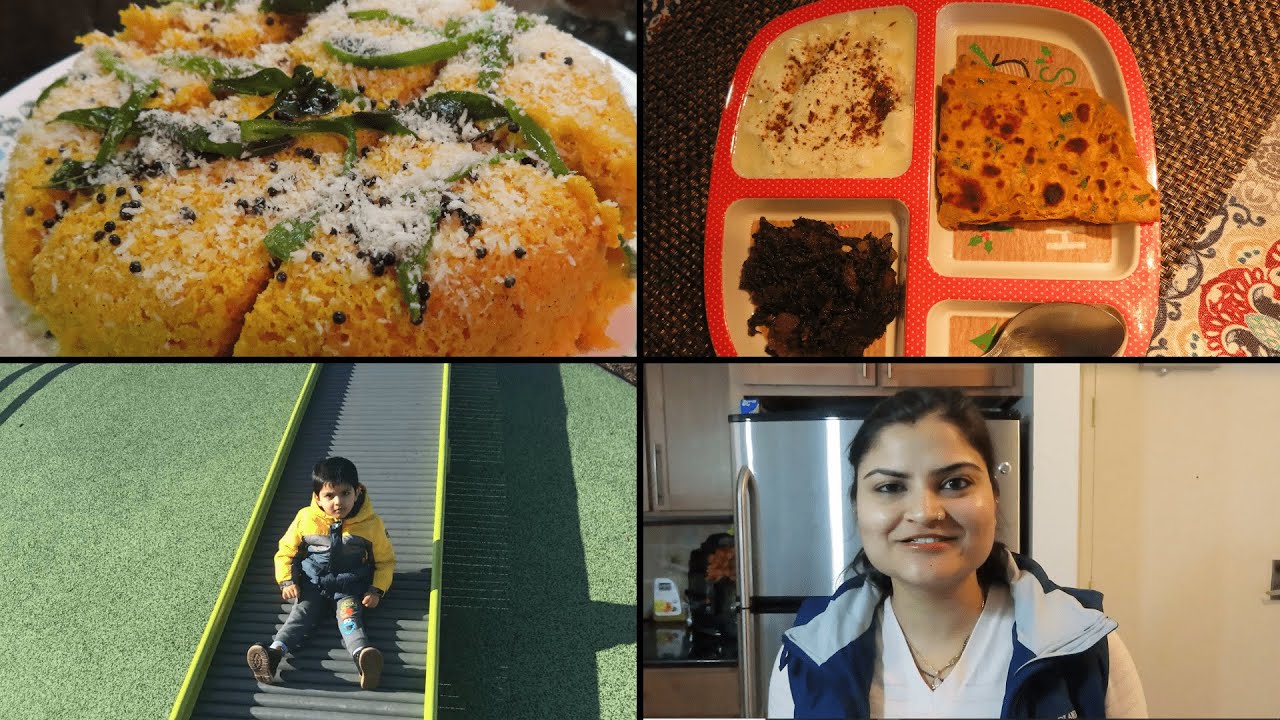 Apki Advice Aj Kaam Aa Gayi| Indian Lunch and Tea Time Routine |Sweet Potato Paratha, Instant Dhokla