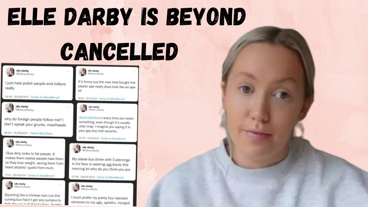 ELLE DARBYS APOLOGY VIDEO IS NOT ENOUGH: What is the Elle Darby twitter scandal