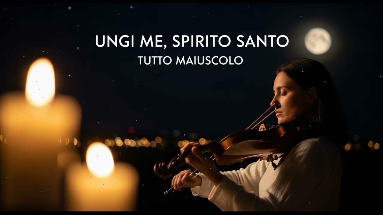 UNGI ME, SPIRITO SANTO — Solo Violin Musica di Adorazione per Dormire 130 Minuti