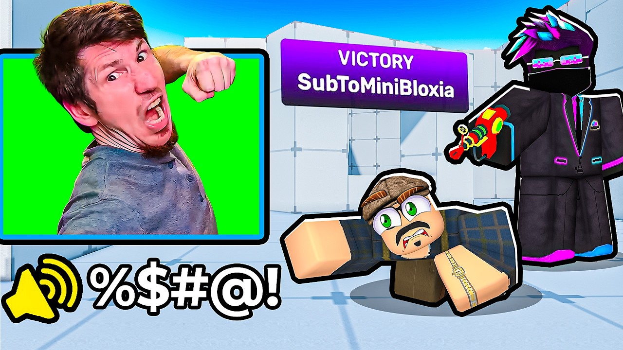 I Streamsniped a DAD until he RAGED in Roblox Rivals!
