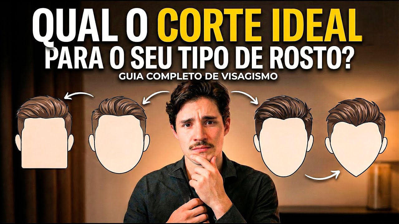 Corte certo para o seu tipo de rosto (guia completo)