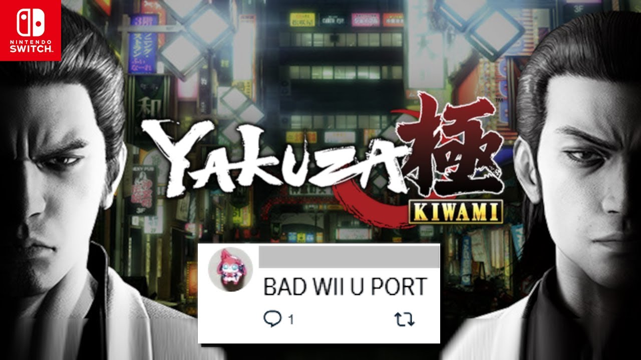 Twitter's Reaction to Yakuza Kiwami on Switch