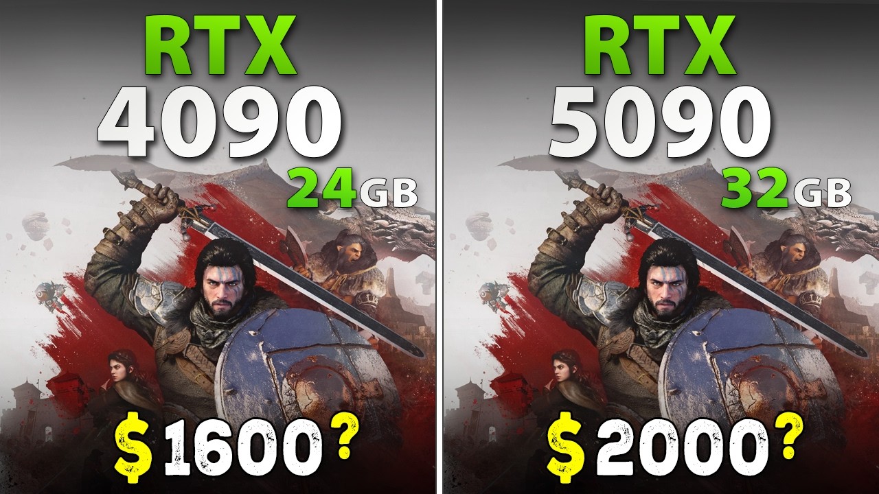 RTX 4090 vs RTX 5090 &ndash; 4K + DLSS 4.5 | How Big Is the Difference in 2026?