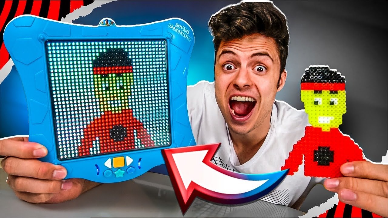 SUPER MÁQUINA QUE DESENHA EM PIXEL 3D