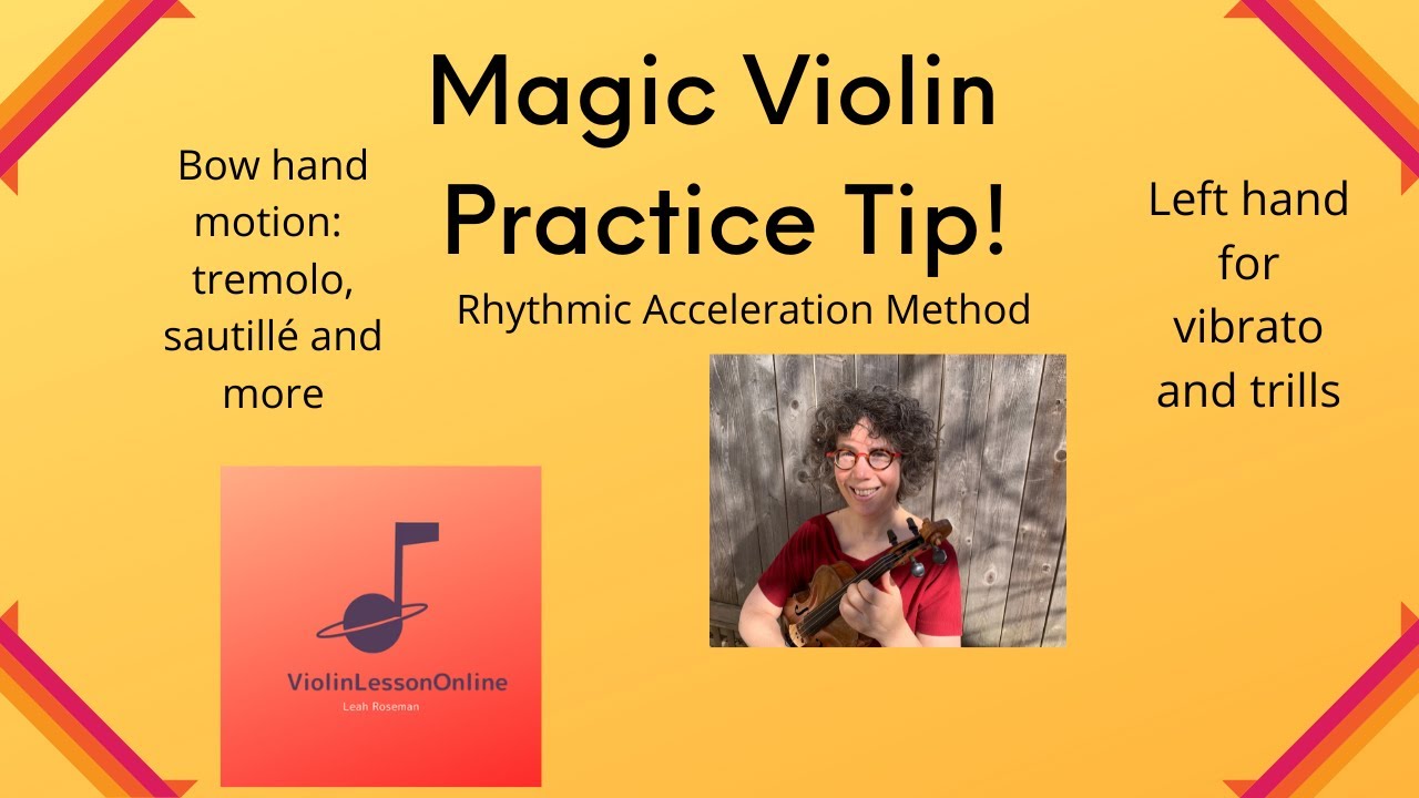 Magic Violin Practice Tip! #violinpractice