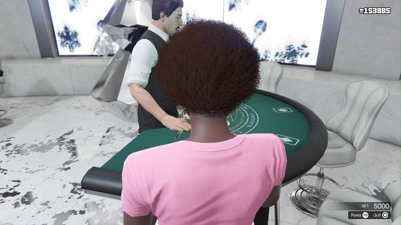 Double BLACKJACK at Diamond Casino - GTA Online (No Commentary)