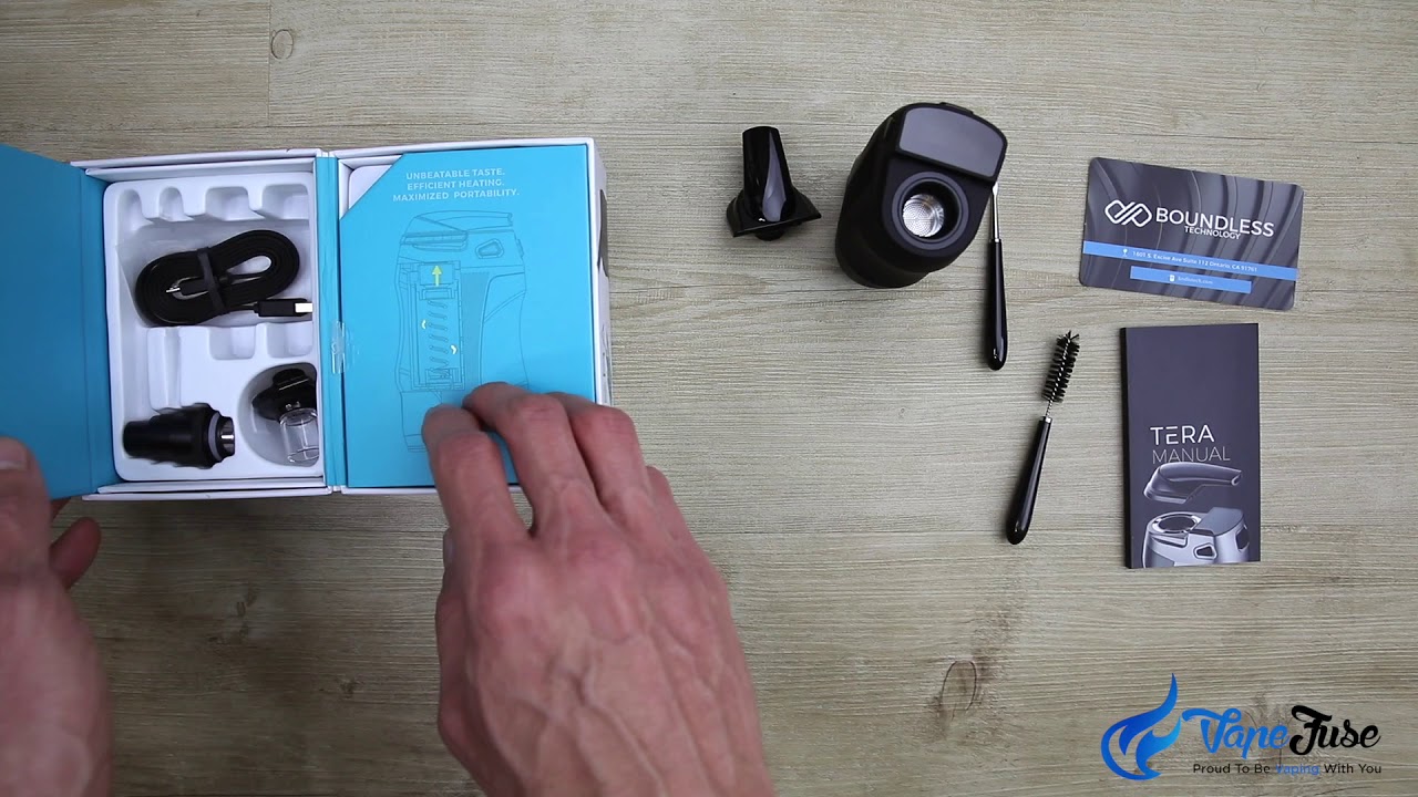 Boundless Tera Portable Vape Unboxing | VapeFuse.com