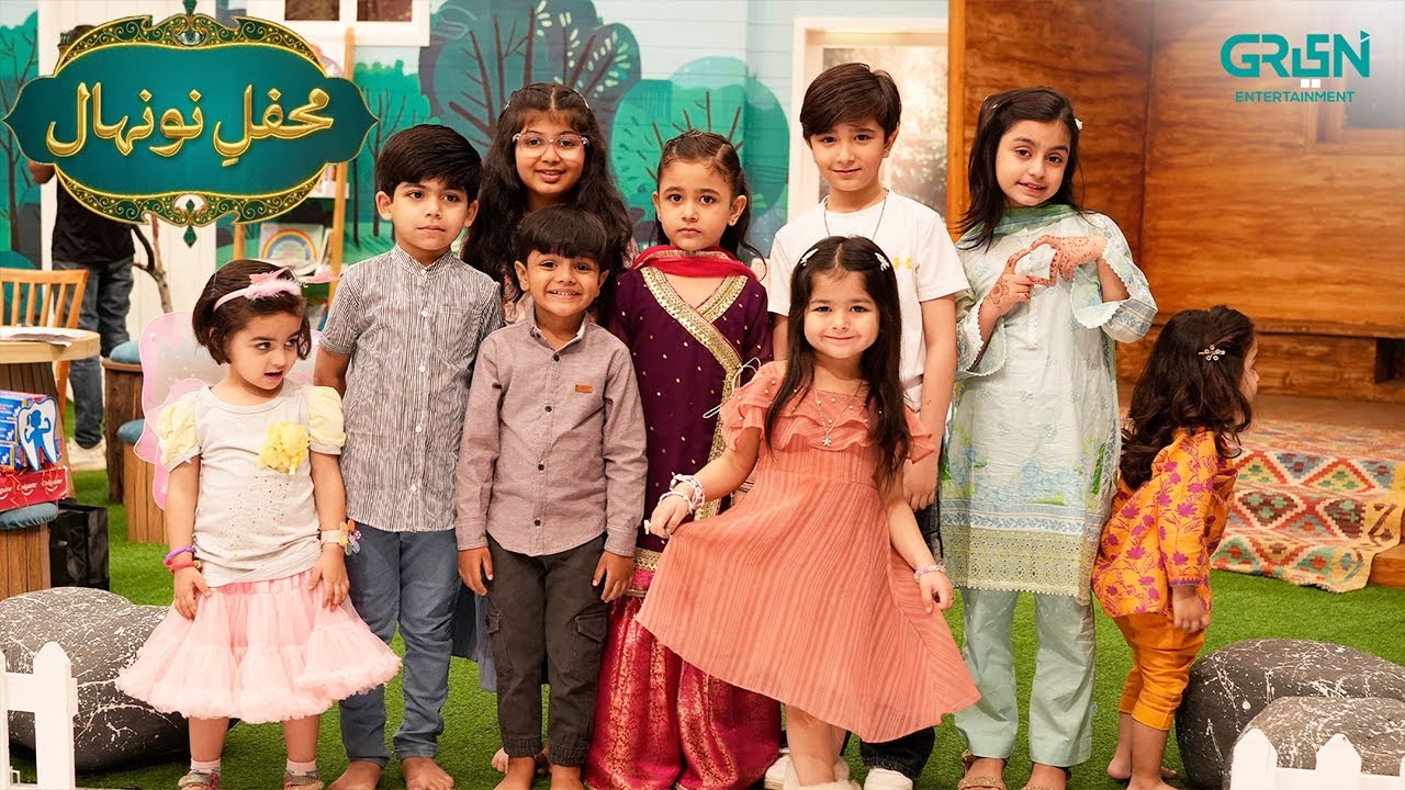 Mehfil e Naunehal | Kids Segment Day 18 | Danish Taimoor & Rabia Anum | Mehfil e Ramzan | Green TV