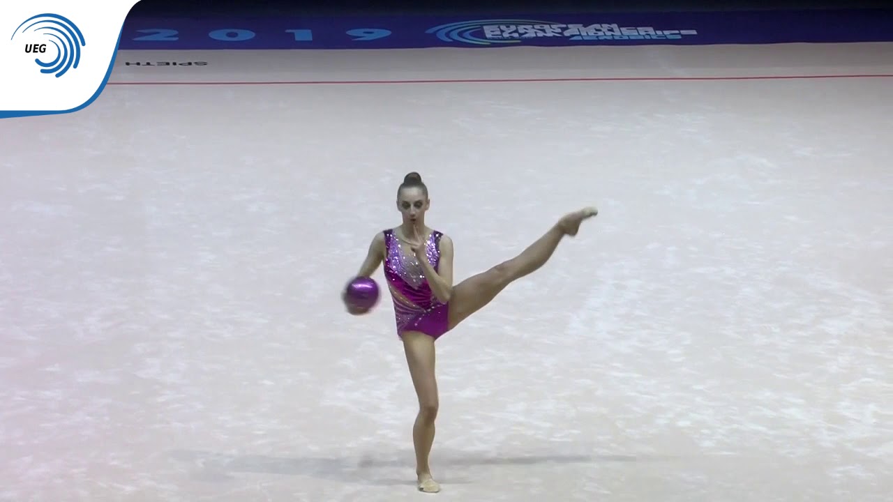 Boryana KALEYN (BUL) - 2019 Rhythmic Gymnastics European bronze medallist, ball