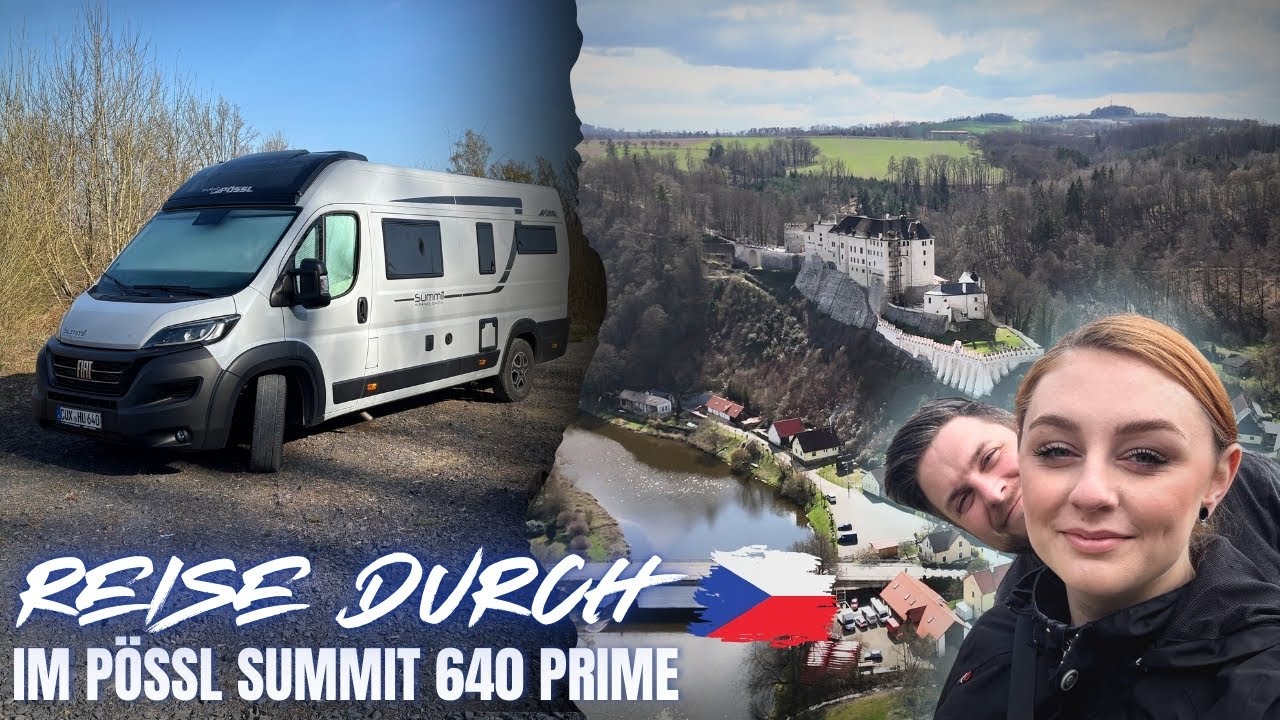 Wir reisen mit dem Camper durch Tschechien