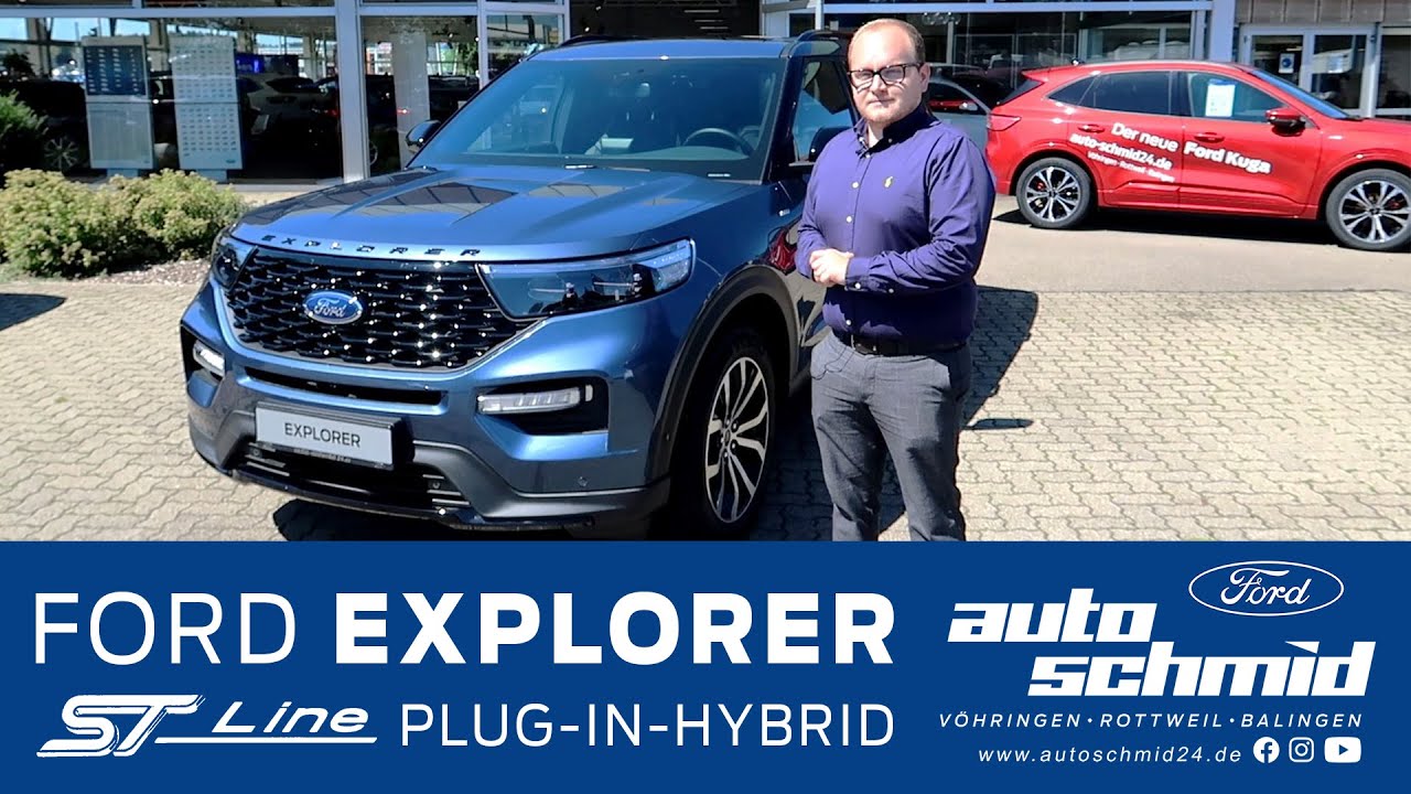 FORD EXPLORER PLUG-IN-HYBRID ST-LINE SUV präsentiert von Auto Schmid Rottweil, Balingen, Vöhringen