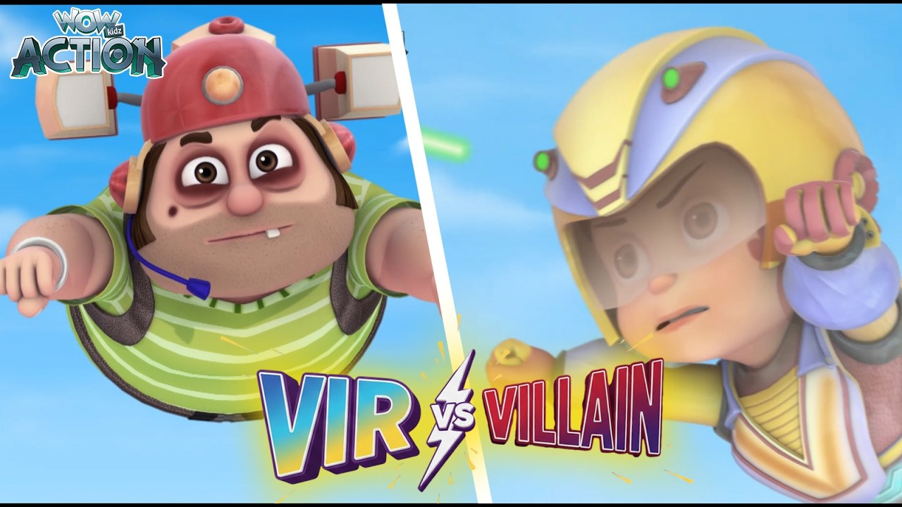 Vir The Robot Boy | Timbaktu Ka Naya Invention | Vir Vs Villain Compilation🔥🤖| Wow Action