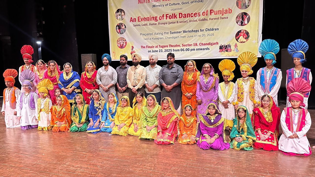 Free Bhangra Workshop by JUGNI BHANGRA ACADEMY in collaboration with NZCC.At silvi park ph-10 mohali
