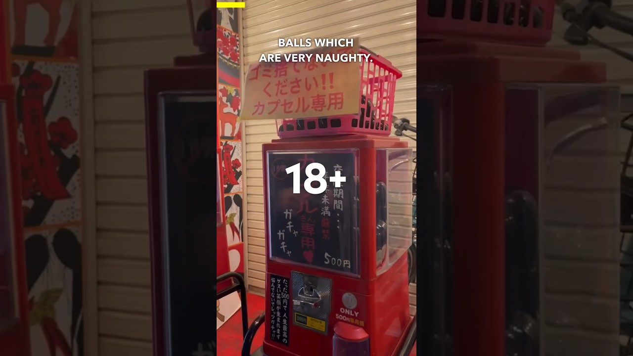 Mystery adult toy vending machine #shorts #adults #gacha