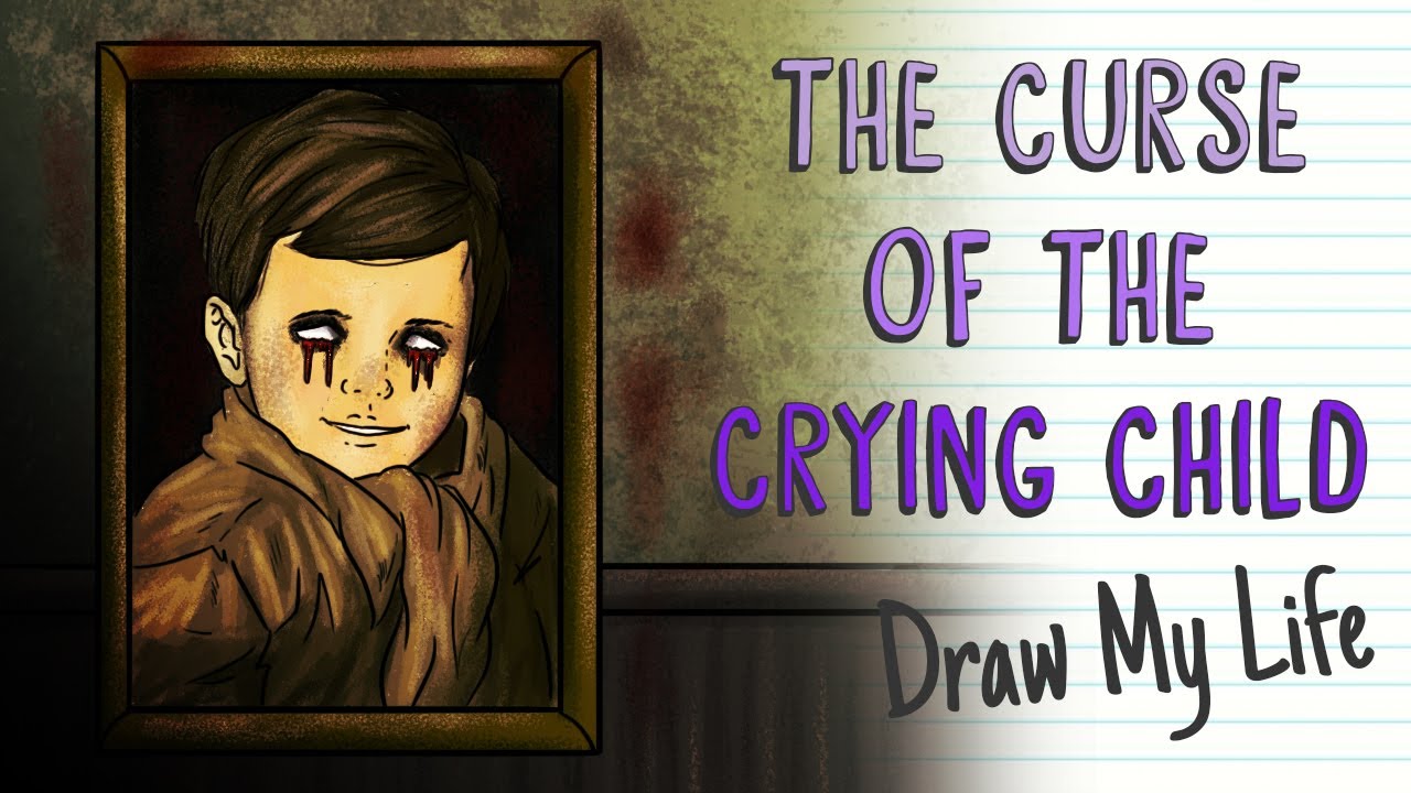 CURSED PAINTING: THE CRYING BOY | Draw My Life