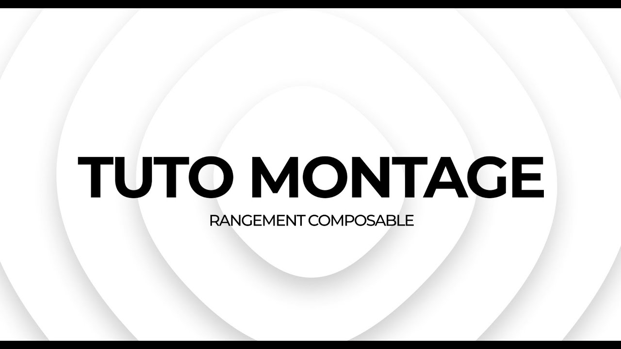 Installer un rangement composable - Coulidoor