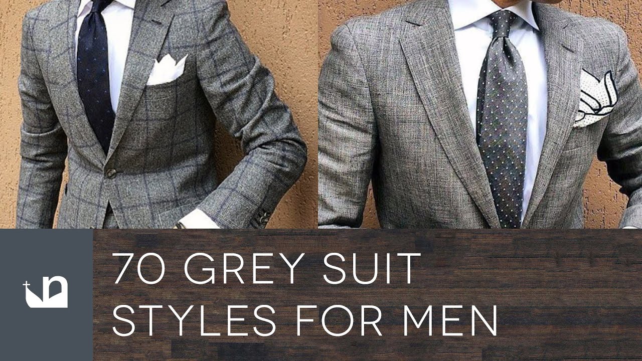 70 Grey Suit Styles For Men - Male Fashion