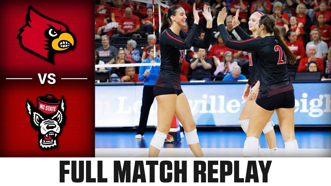 Louisville vs. NC State Full Match Replay | 2025 ACC Volleyball