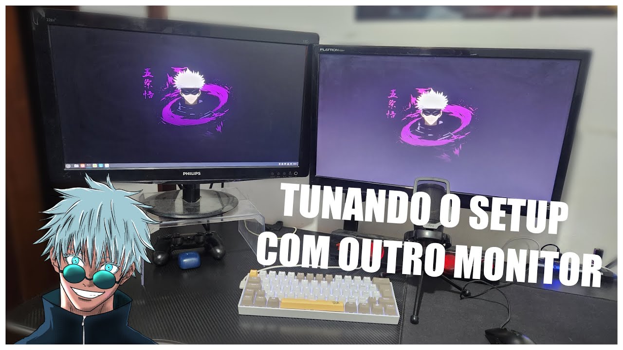 UPGRADE NO SETUP: Finalmente instalei o segundo monitor!