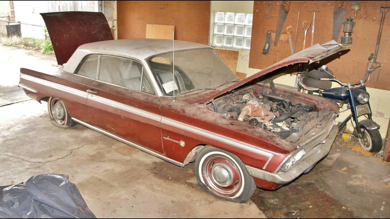 The Garage Find 1962 Oldsmobile Jetfire V8 FACTORY TURBO - The Auto Archaeologist