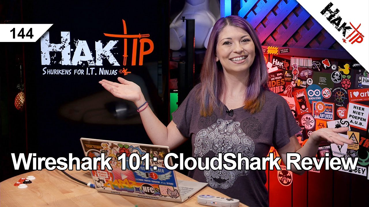 Wireshark 101: CloudShark Review - HakTip 144