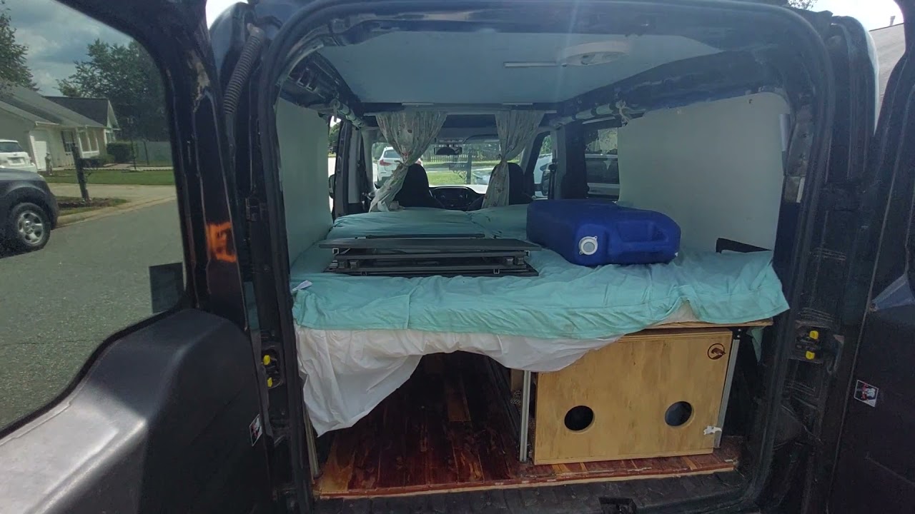 Promaster City Camper Conversion walk-around.