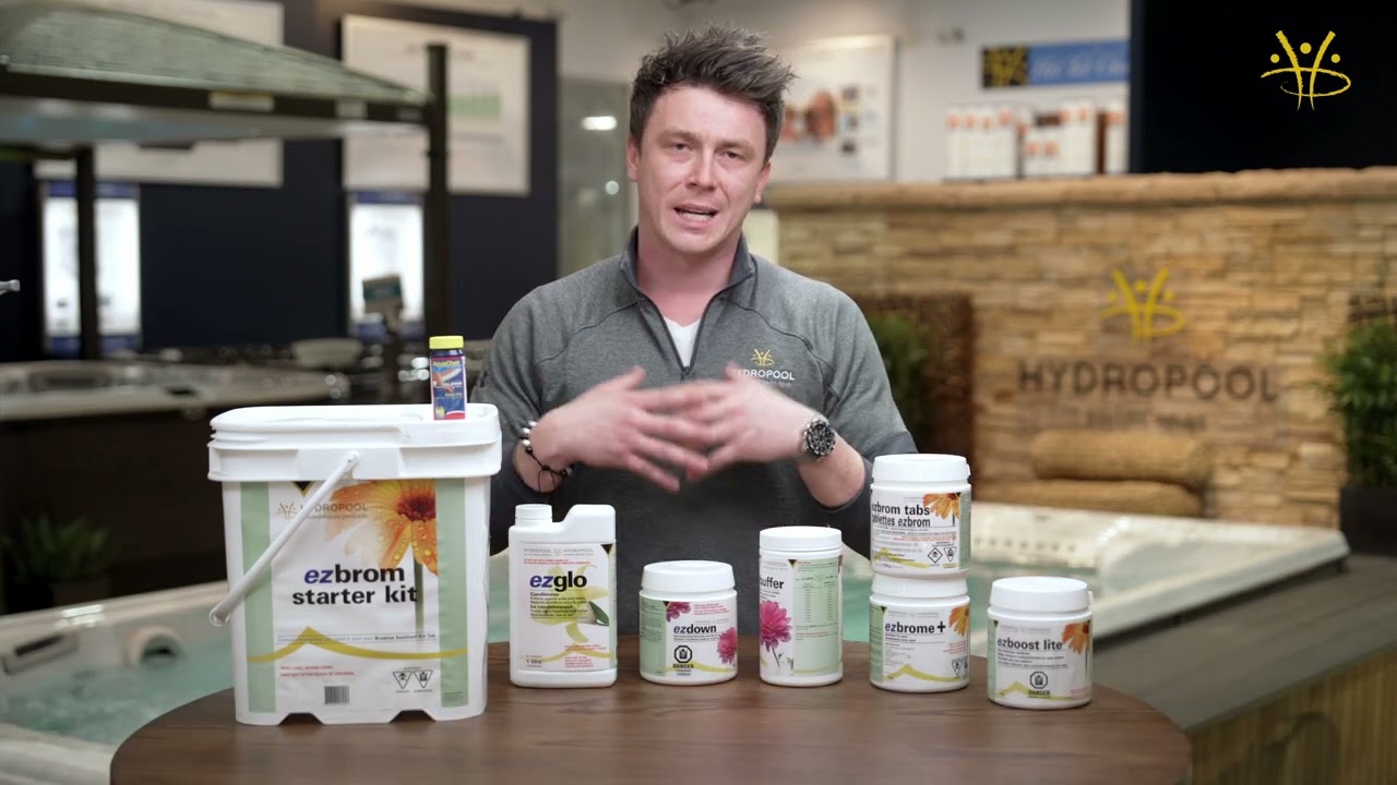 What Products will you need to run a Hydropool Hot tub? Bromine Edition