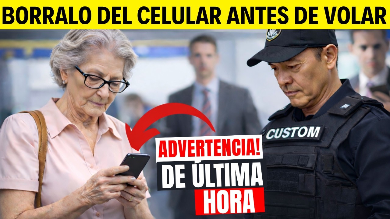 OJO: Aeropuertos en USA revisan tu TELÉFONO (Borra esto antes) | Consejos de Viaje