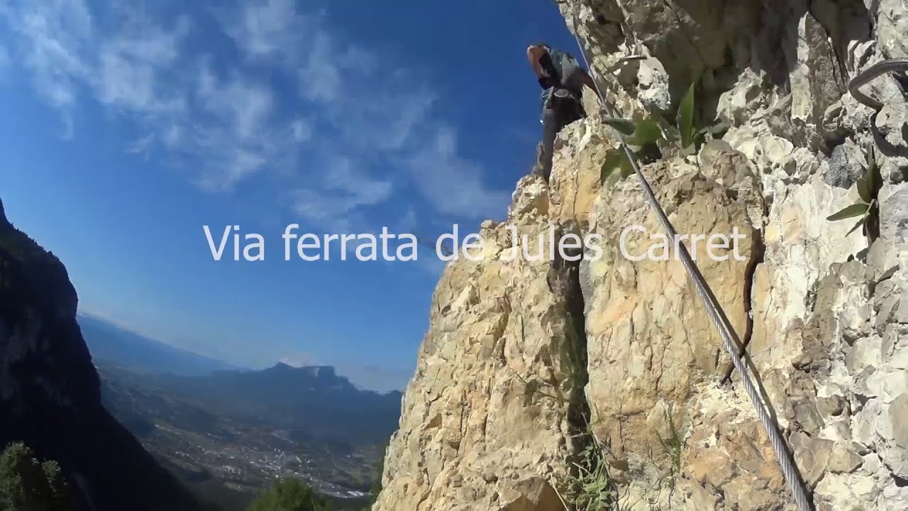 Via ferrata de Jules Carret Saint Jean d'arvey