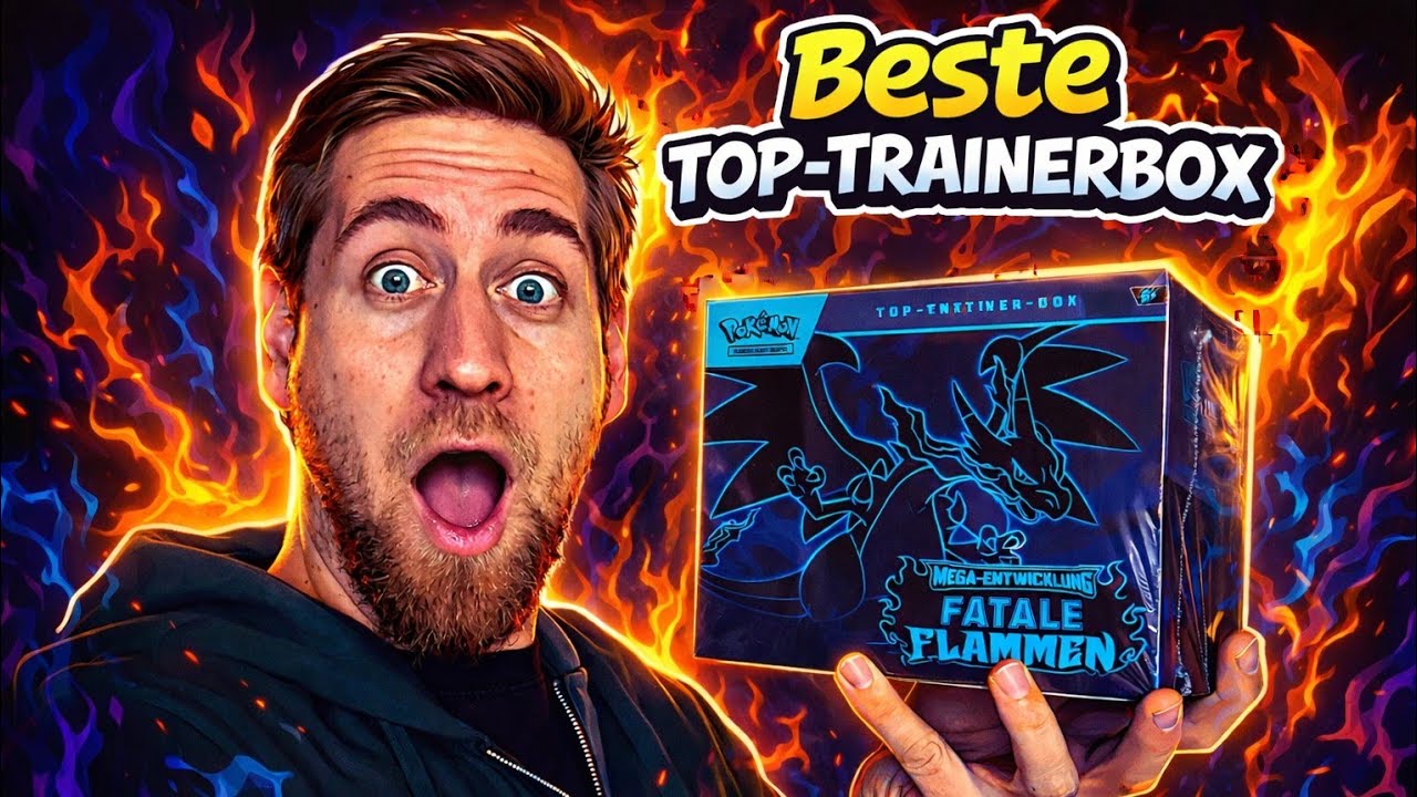 Die BESTE Fatale Flammen Top-Trainer-Box #pokemon #unboxing #phantasmalflames #opening #charizard