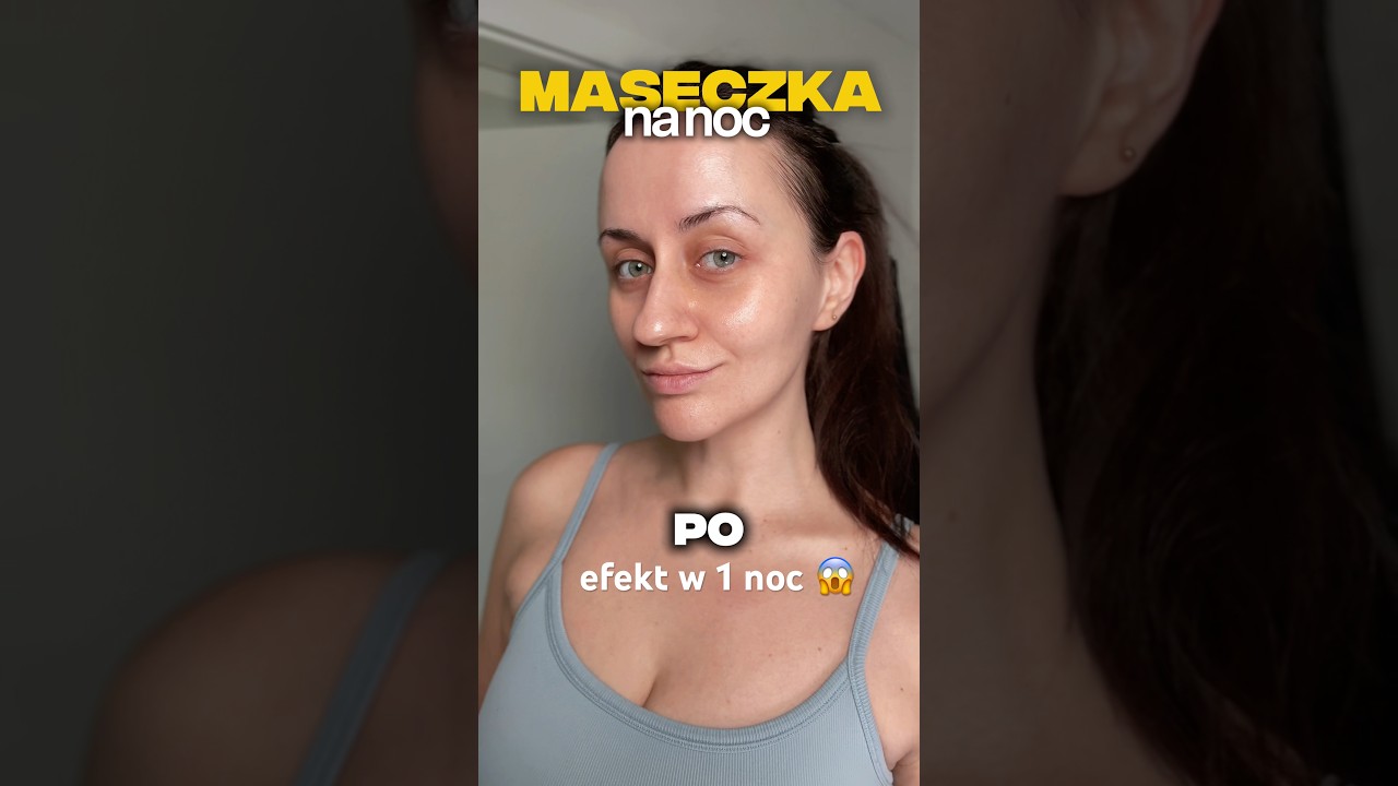 NAŁ&Oacute;Ż TO NA NOC 😴🌙 #pielęgnacja #kosmetyki #koreanskincare #maseczka
