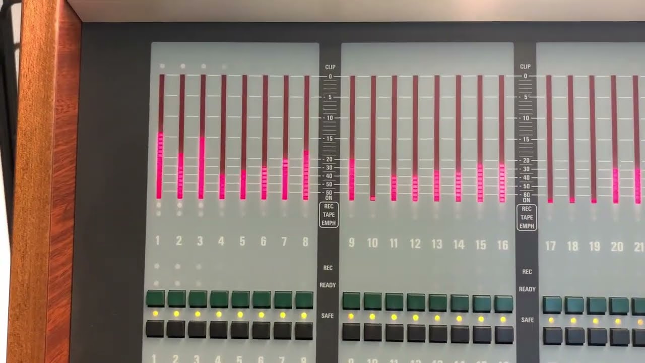 Studer D820 DASH Tape Recorder , digital tape 48 tracks