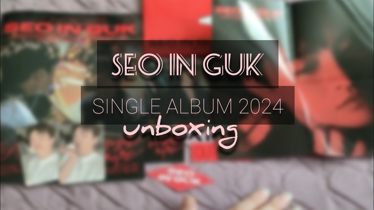 распаковка альбома со ин гука 🖇️♥️ seo in guk 2024/ out of time/ single album unboxing