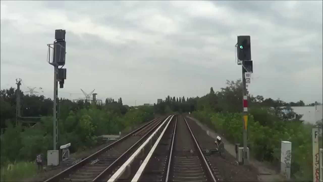 Führerstandsmitfahrt S-Bahn Berlin - Br 485 als Ringbahn (S41)[HD 1080p]