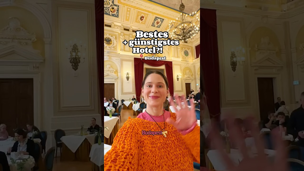 BESTES + G&Uuml;NSTIGSTES Hotel?!🤔📍Budapest #reisen