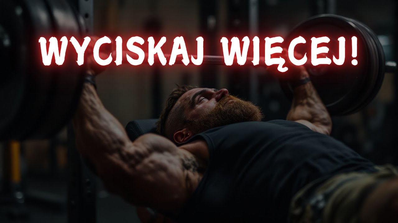 Jak wyciskać więcej NA KLATĘ? Sekrety wyciskania sztangi leżąc #treningsiłowy #benchpress