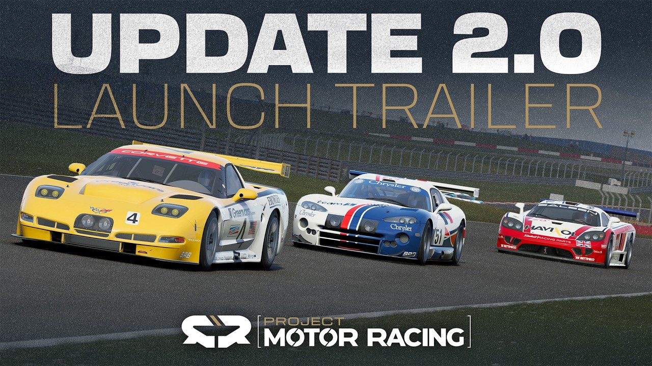 Project Motor Racing | Трейлер к запуску обновления 2.0