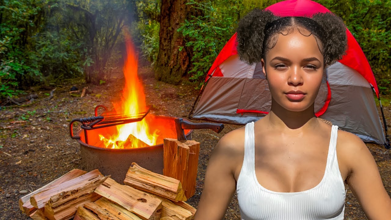 Solo Camping in a Tiny Tent 🏕️