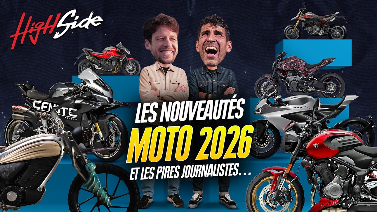 Les nouveautés motos 2026, façon High Side - Salon EICMA