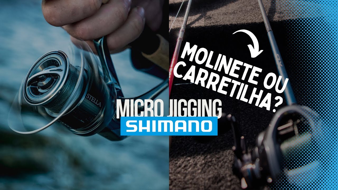 Molinete ou Carretilha para Micro Jigging? | SHIMANO