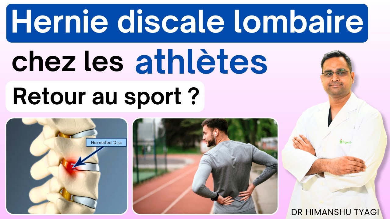 Hernie discale lombaire chez les athlètes | Retour au sport ? | Lumbar Disc Herniation in Athletes